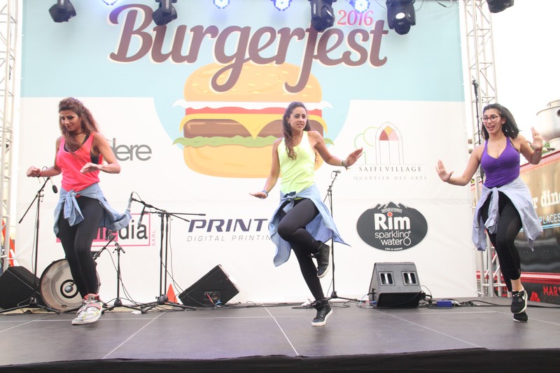 Burger Festival at Saifi Village